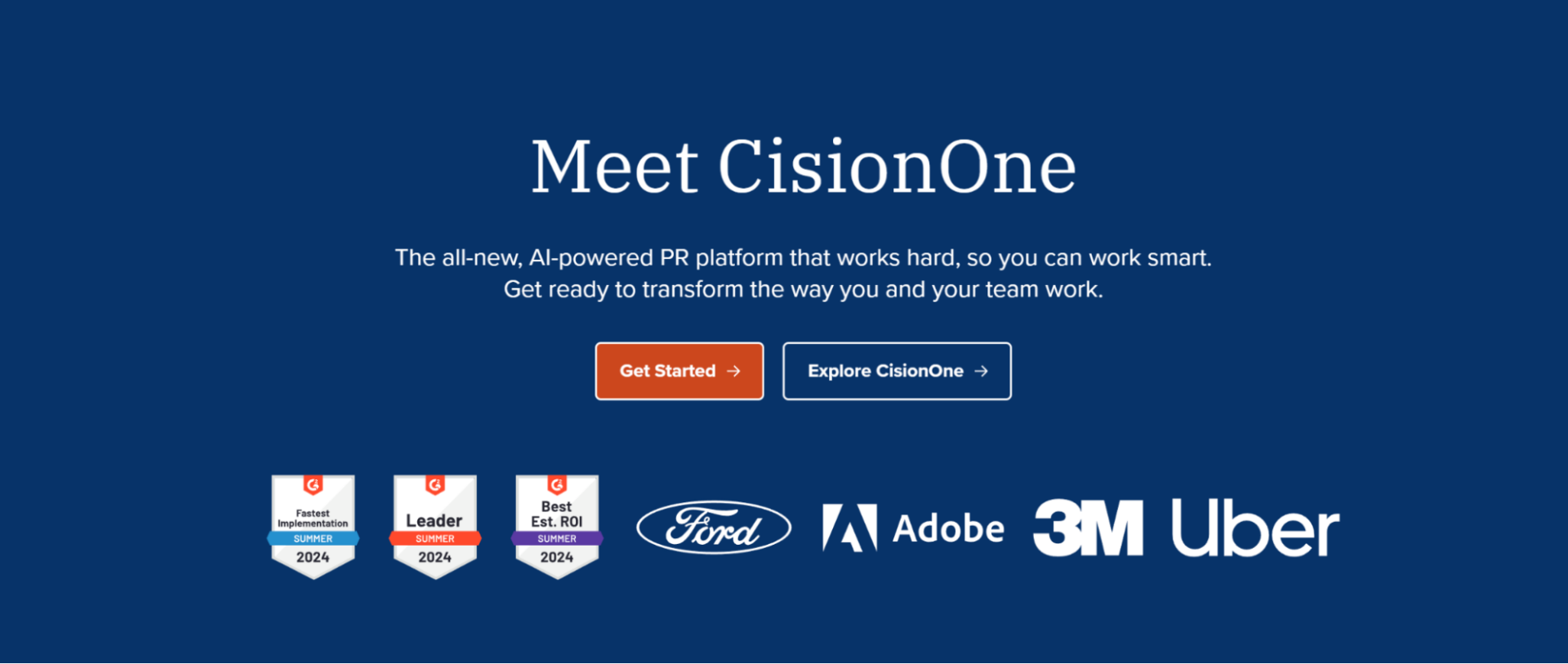 cision homepage