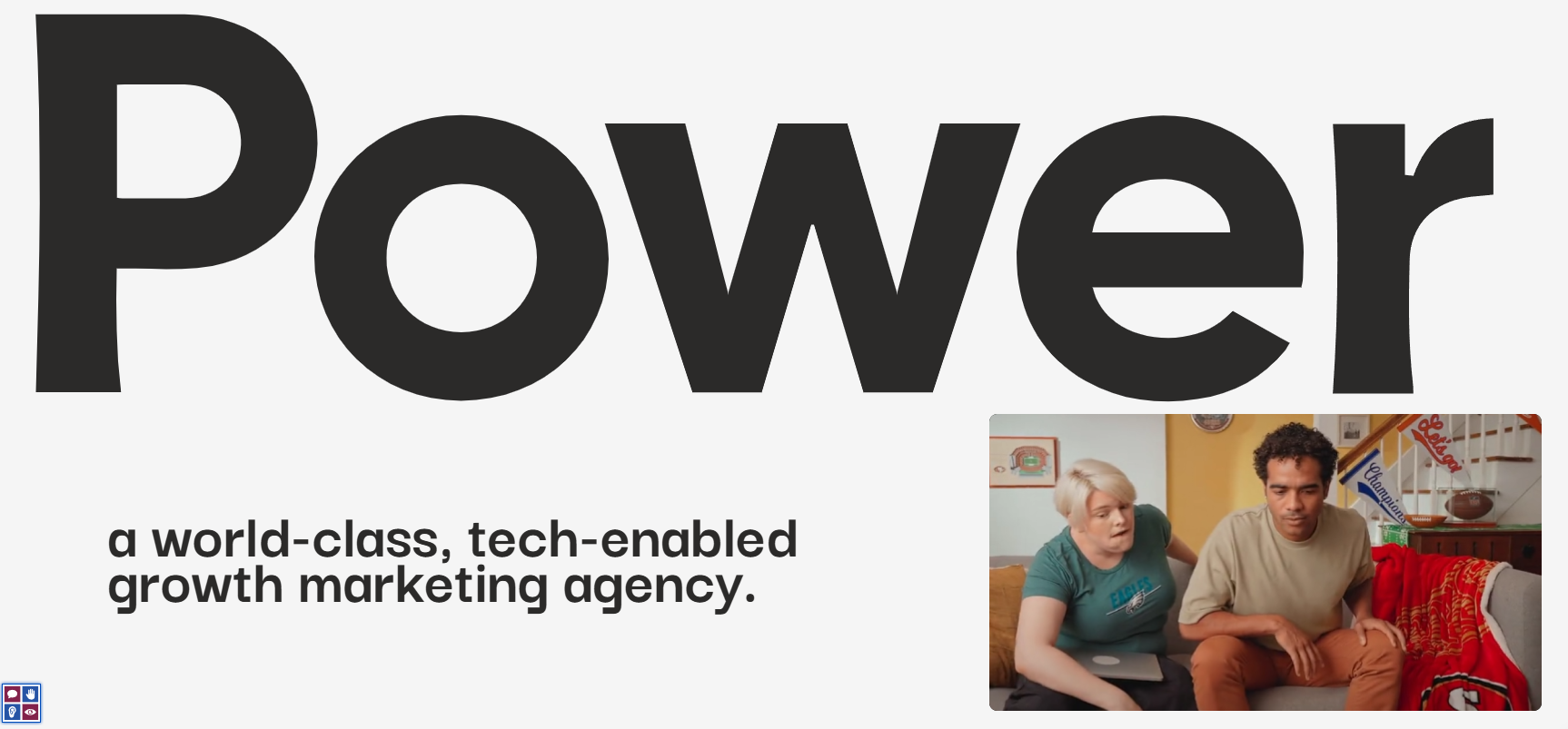 power digital homepage