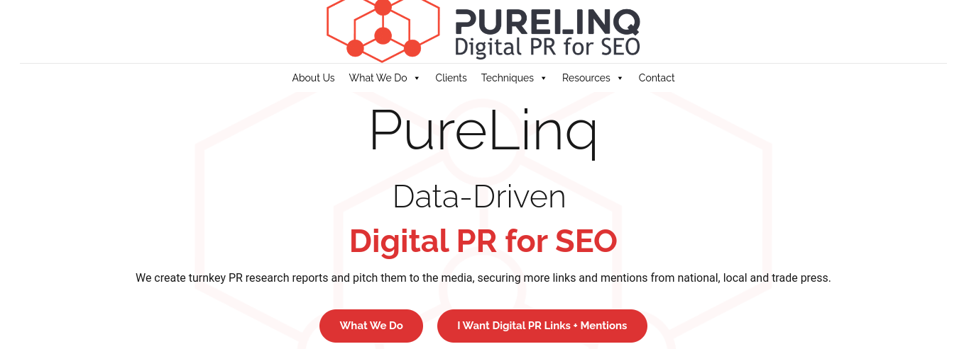 purelinq homepage