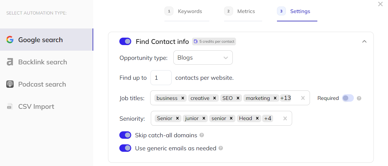 respona automated email finder