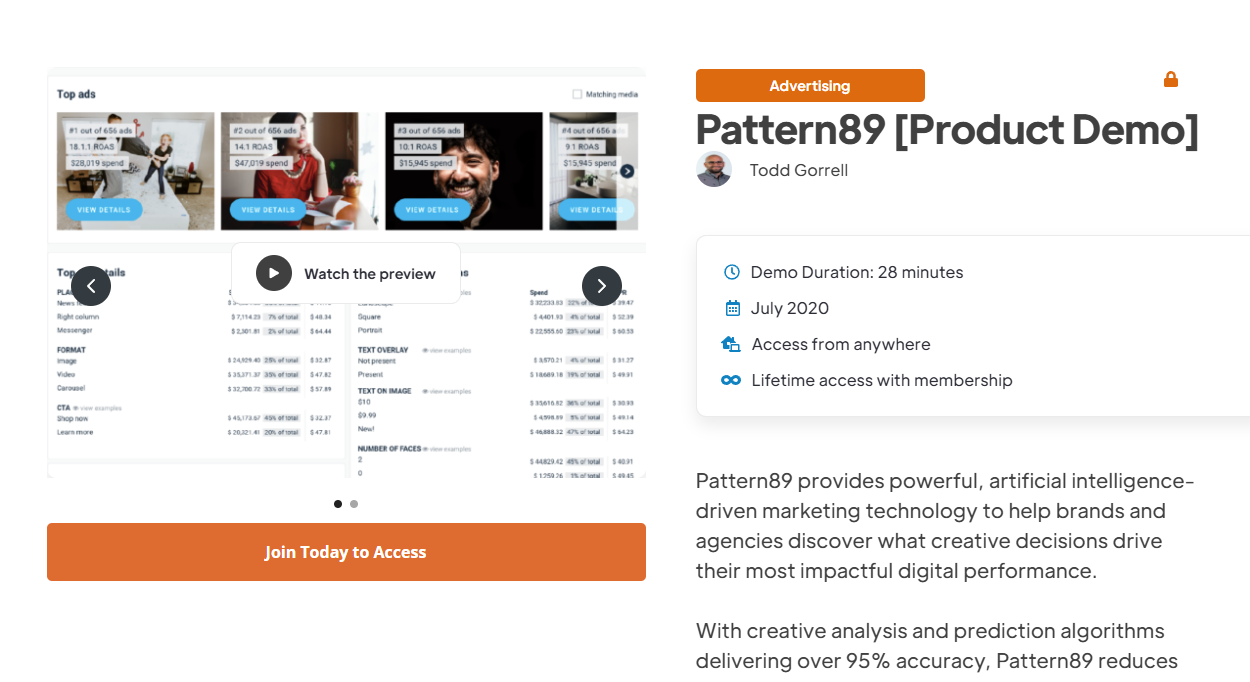 pattern89 homepage