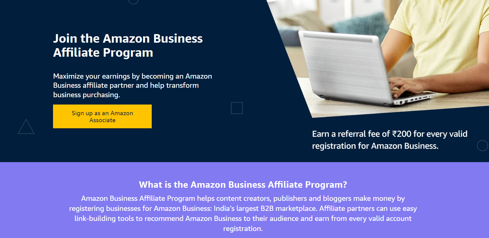 amazon business affiliate program