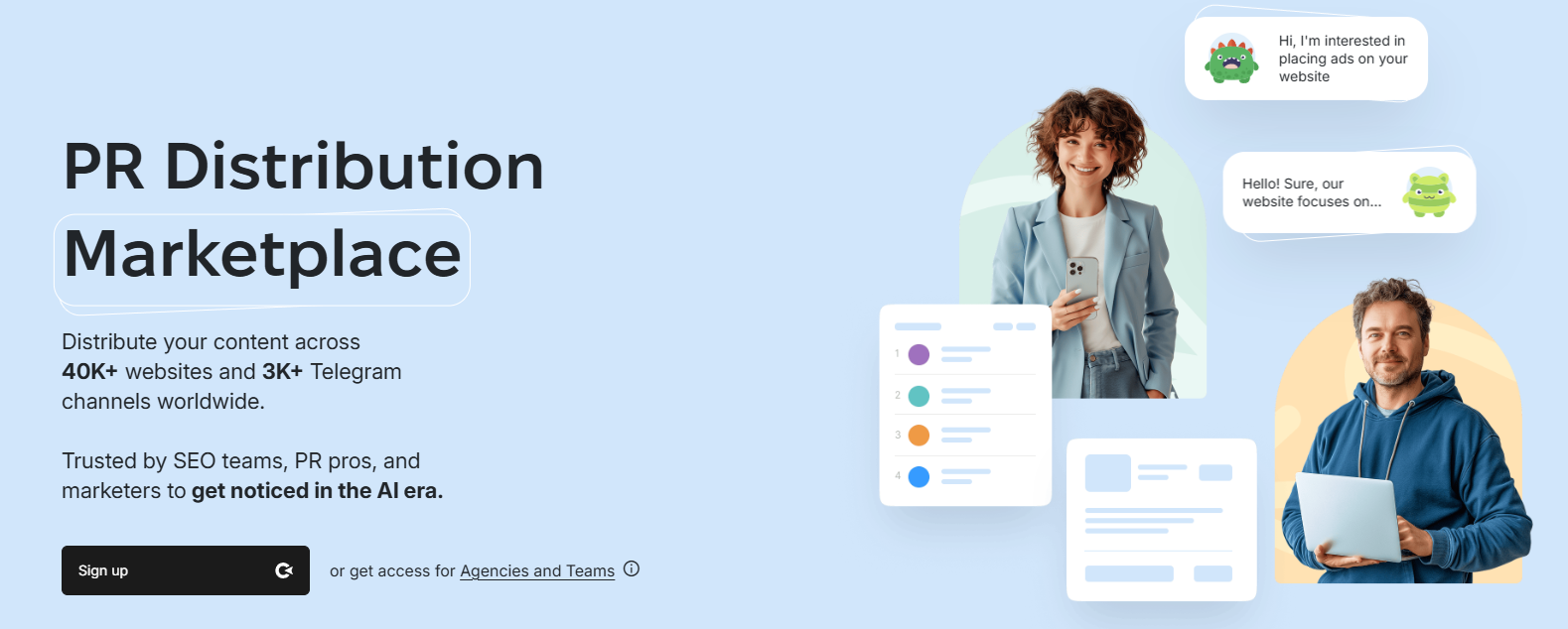 collaborator homepage