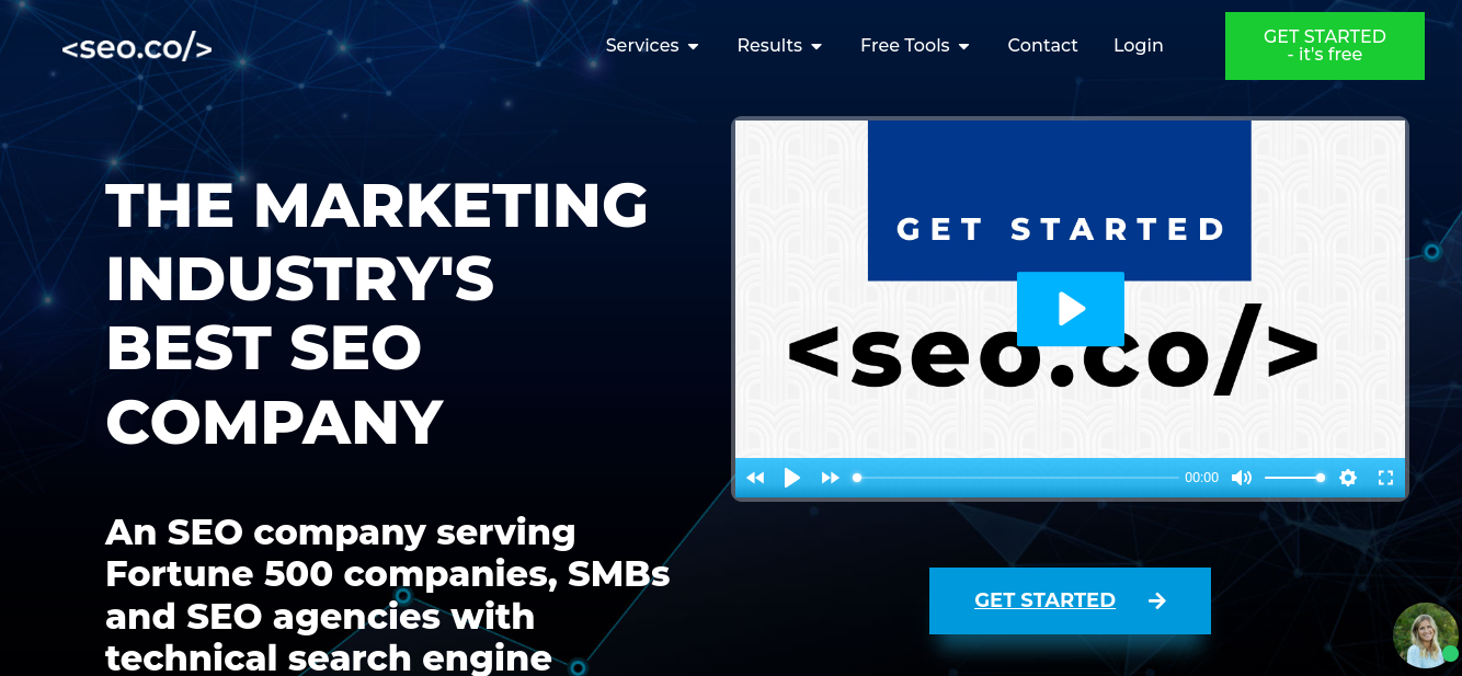 seo.co homepage