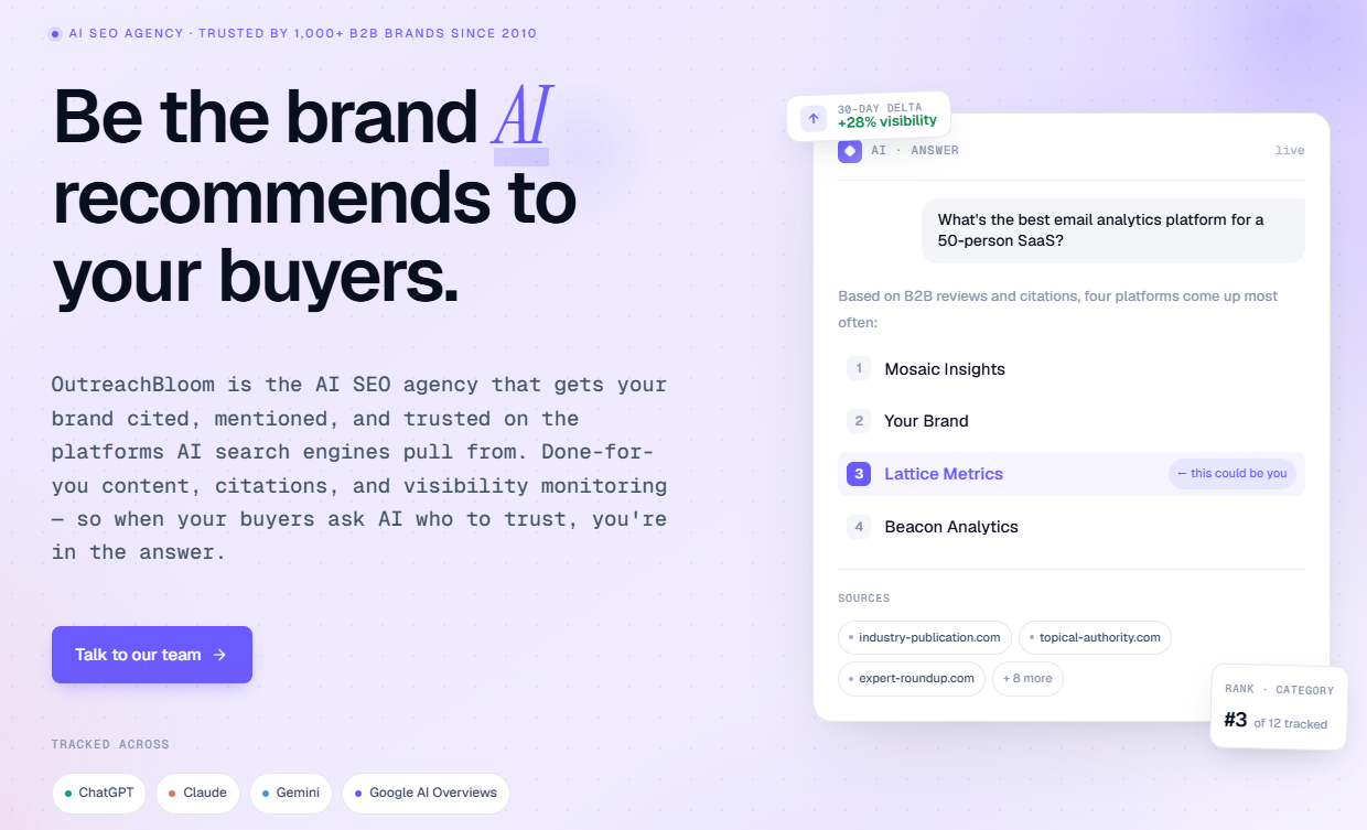 outreachbloom homepage