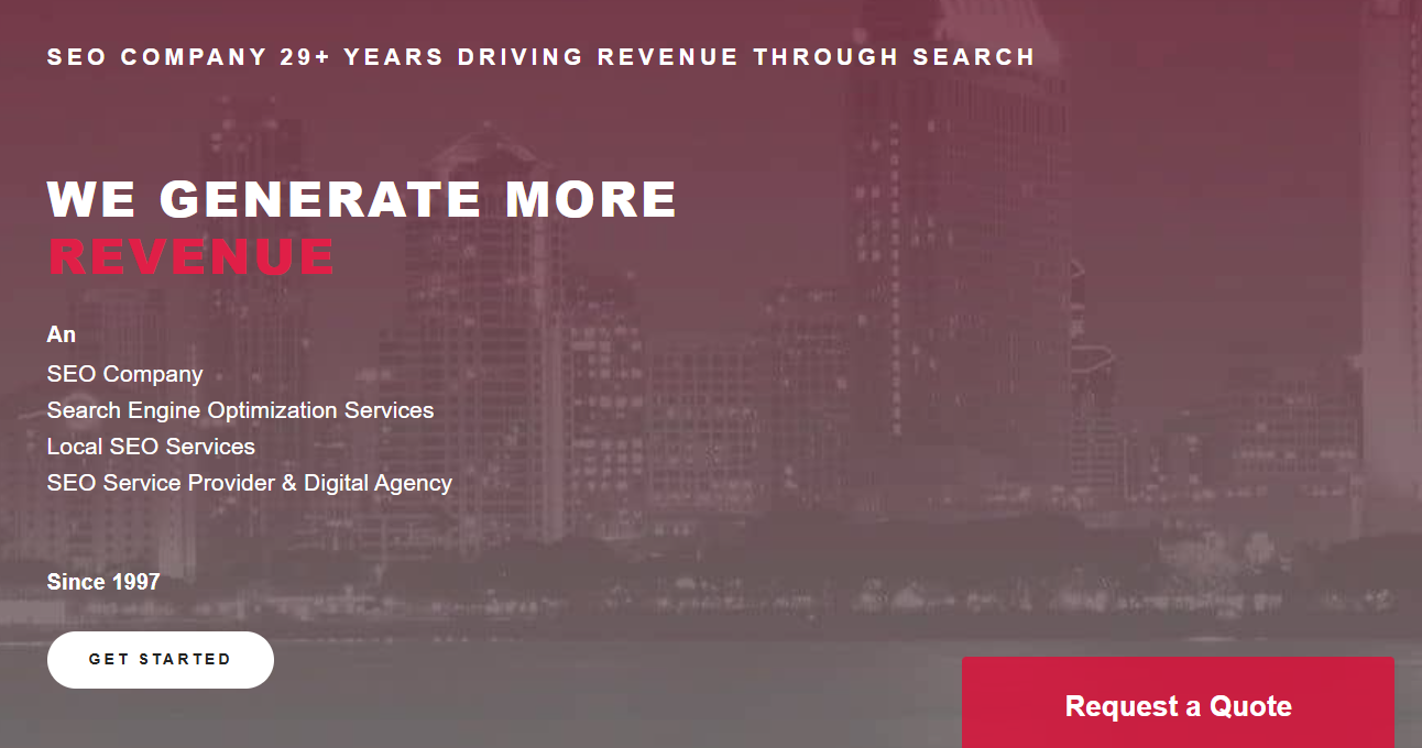 seo inc homepage