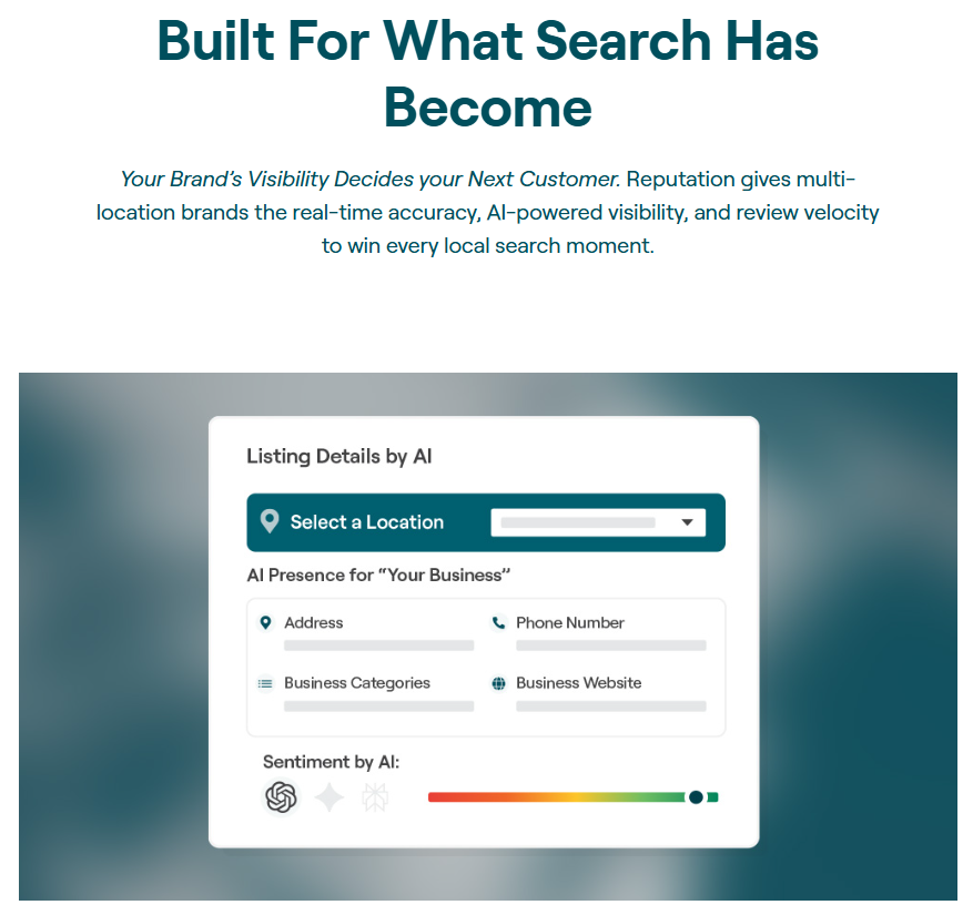 repuitation.com listings homepage