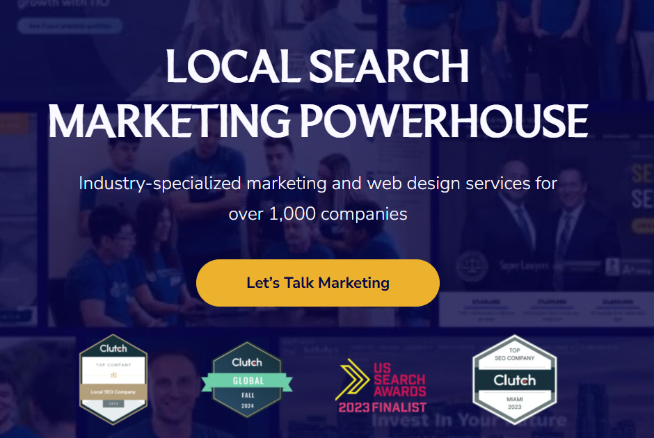 on the map marketing homepage