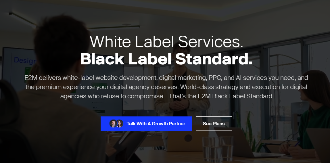 e2m solutions homepage