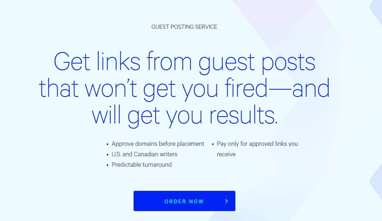 good guest posting service example