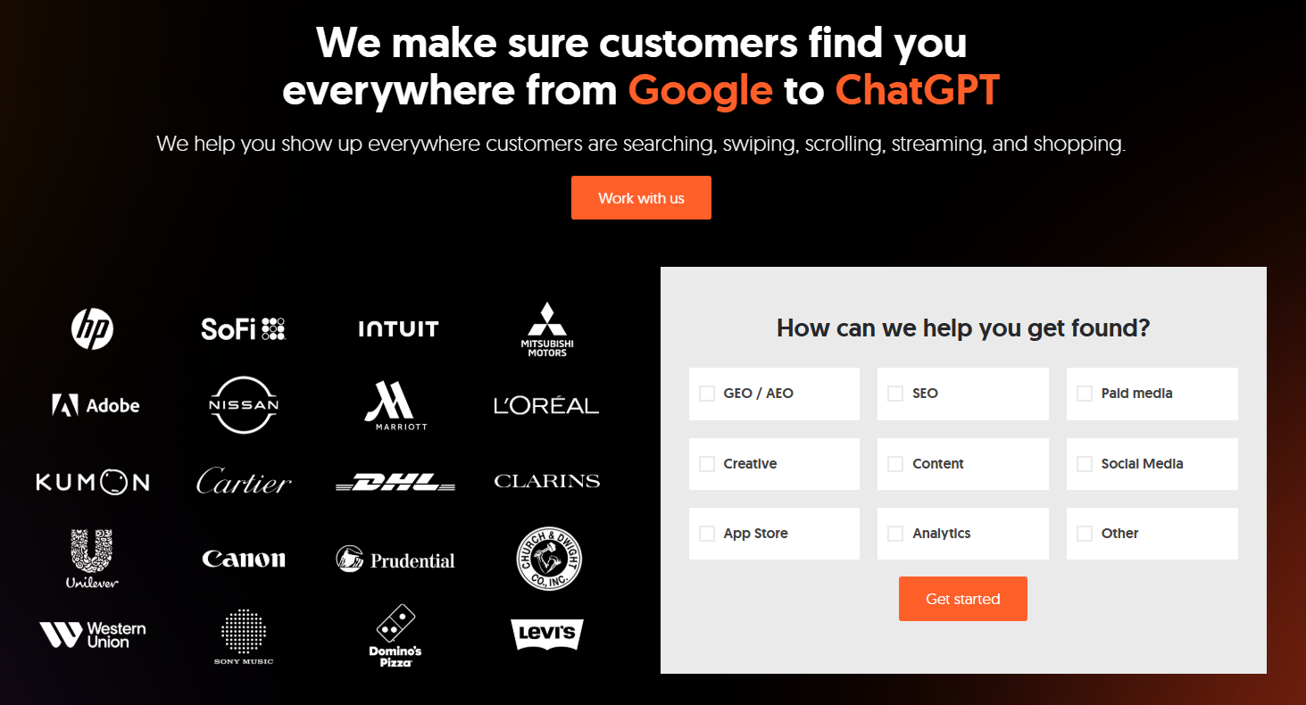 np digital homepage