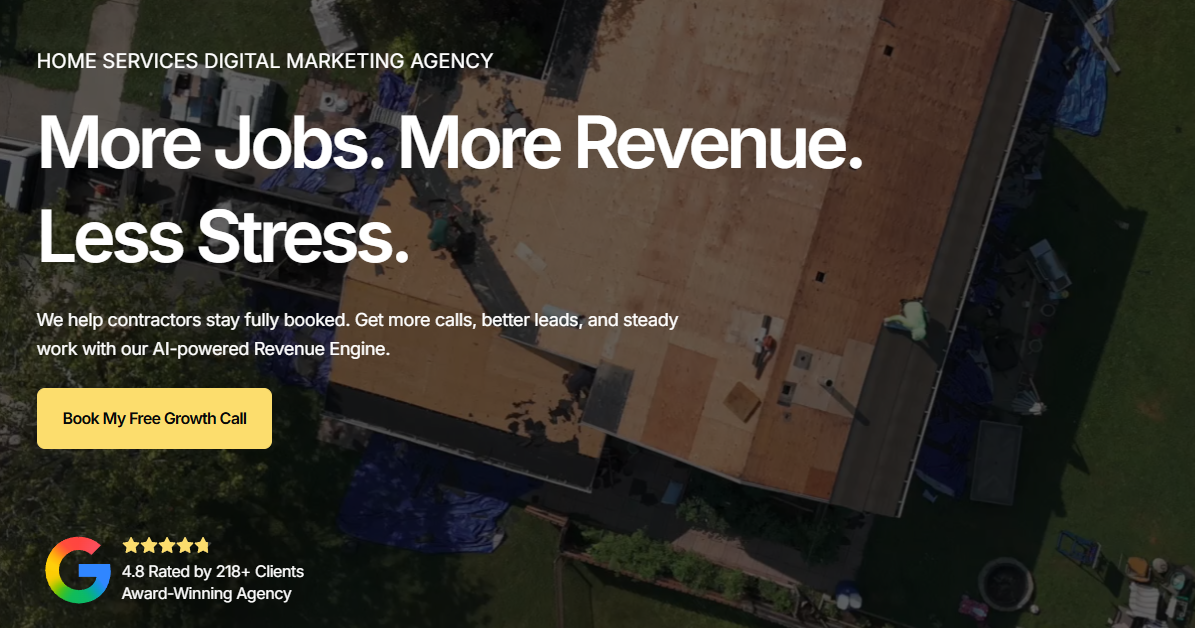 comrade digital marketing homepage