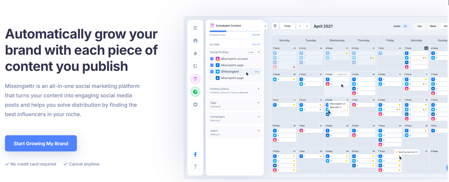 missinglettr homepage