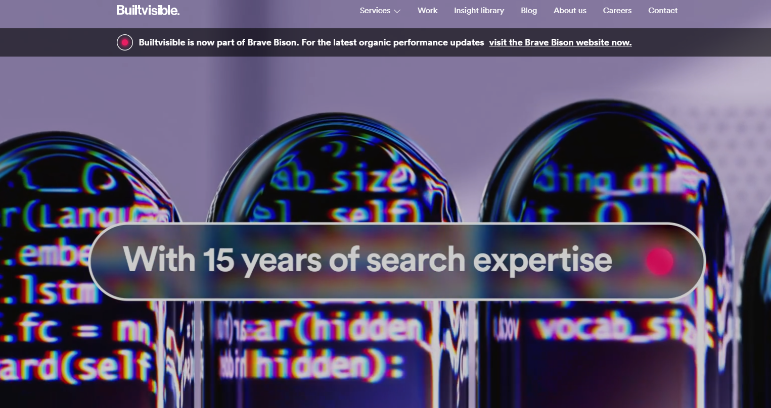 builtvisible homepage