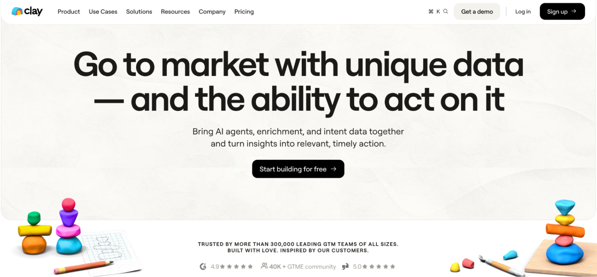 clay homepage