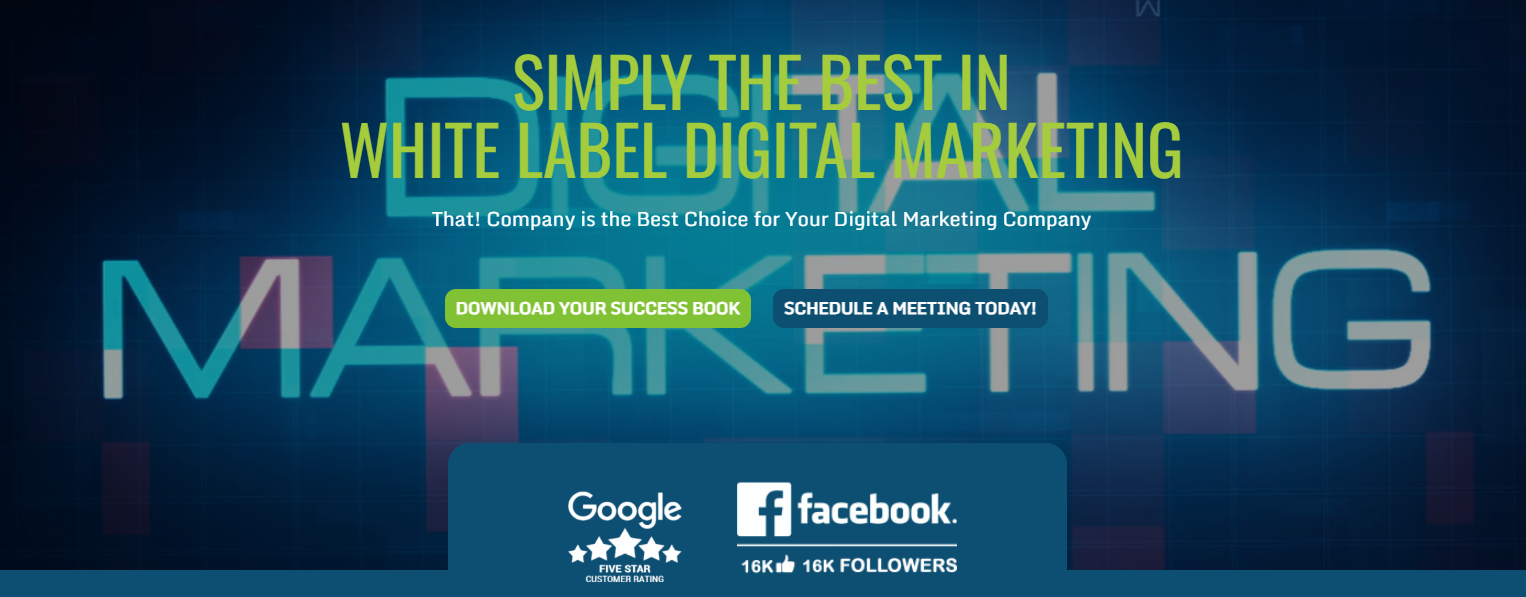 that company homepage