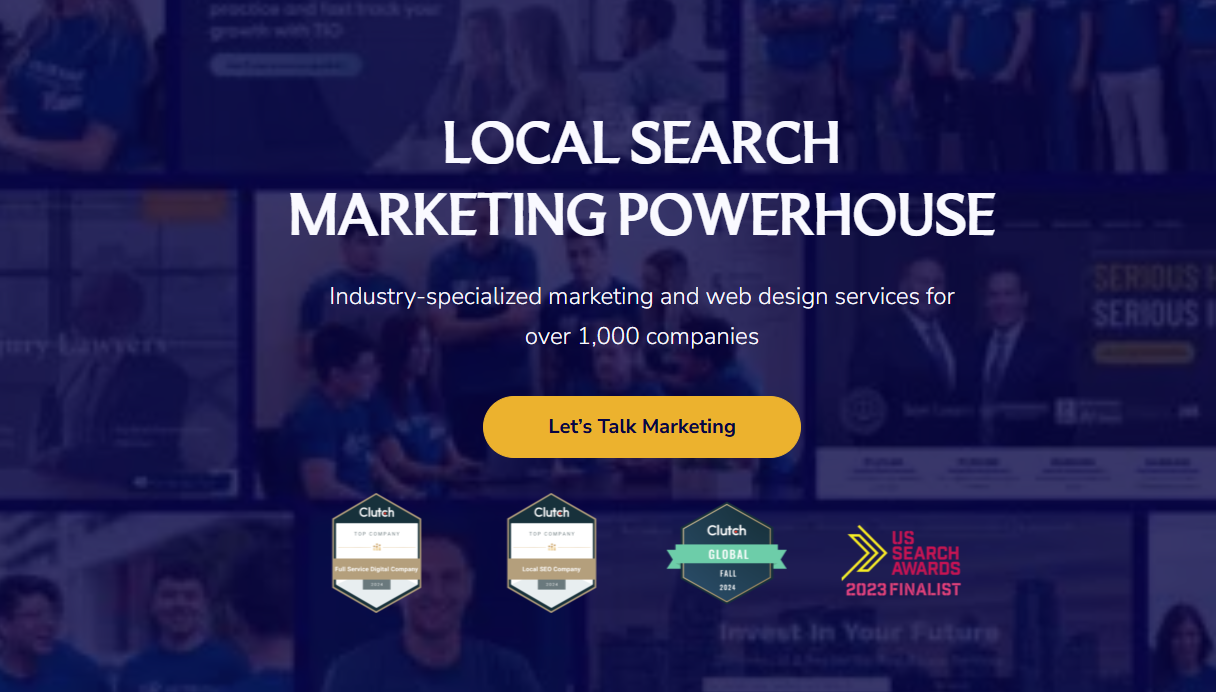 on the map marketing homepage