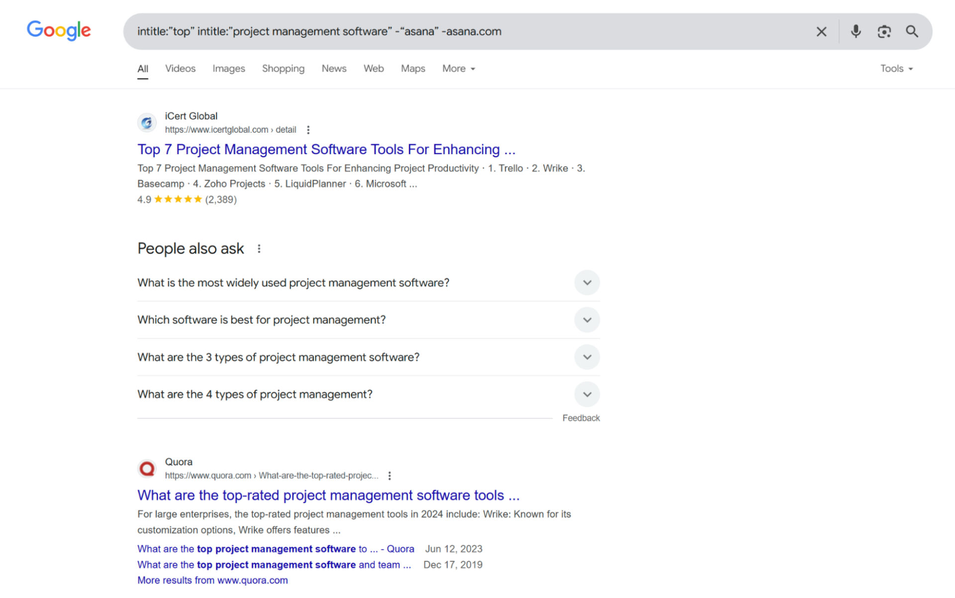 finding listicle opportunities in google