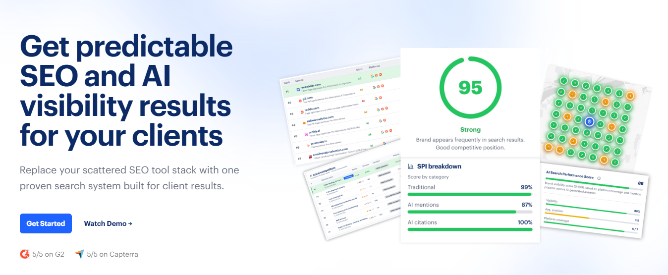 rankability homepage