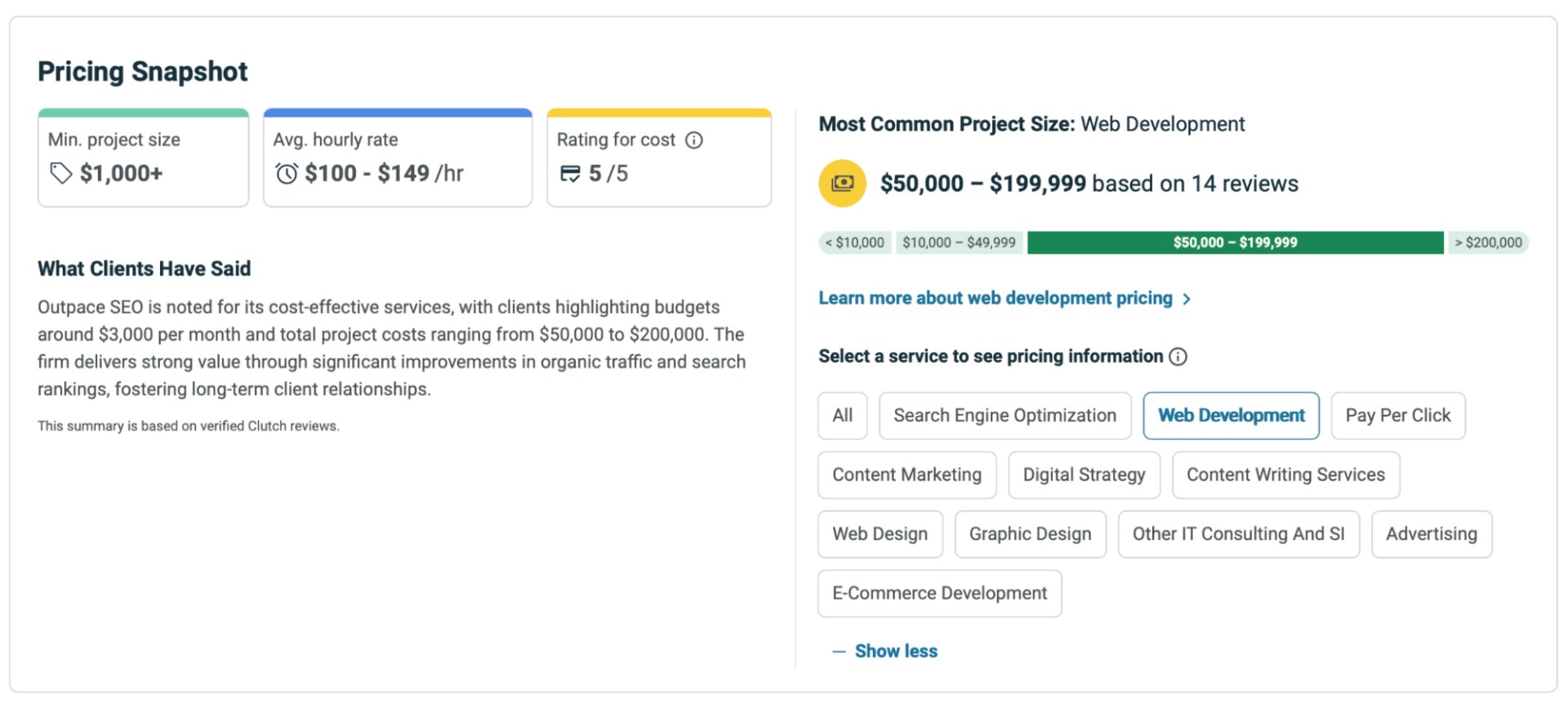 outpace clutch pricing