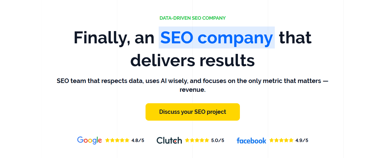 seoprofy homepage
