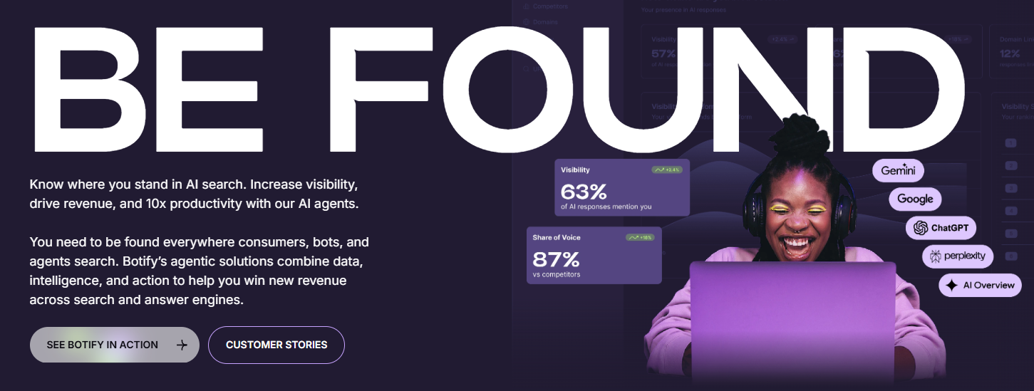 botify homepage