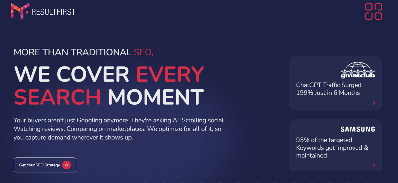 resultfirst homepage