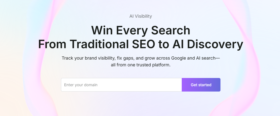 semrush homepage