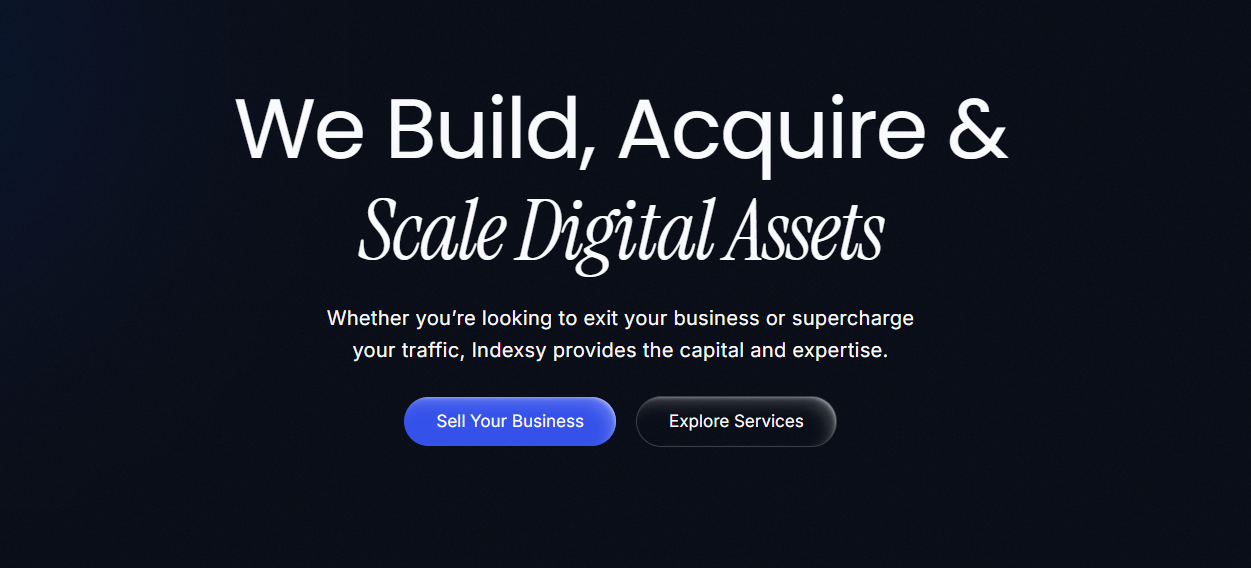 indexsy homepage