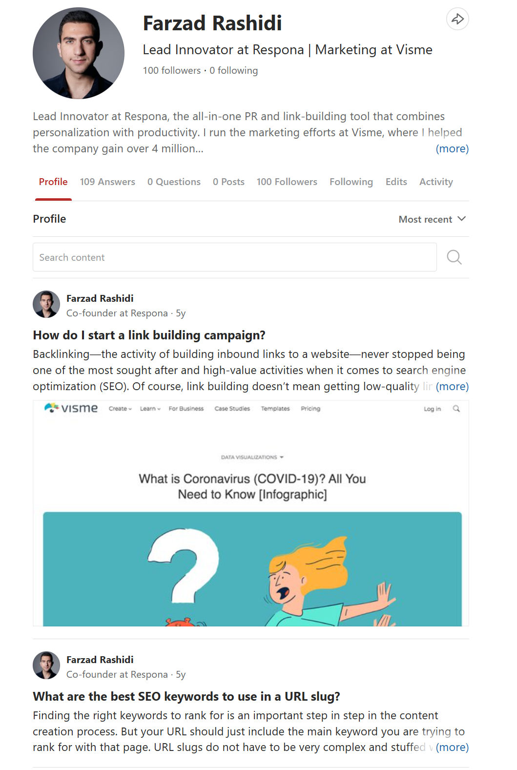farzad rashidi quora profile
