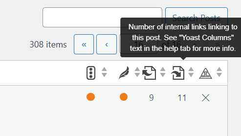 checking internal links in wordpress