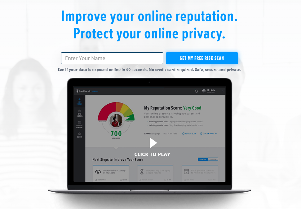 brandyourself homepage