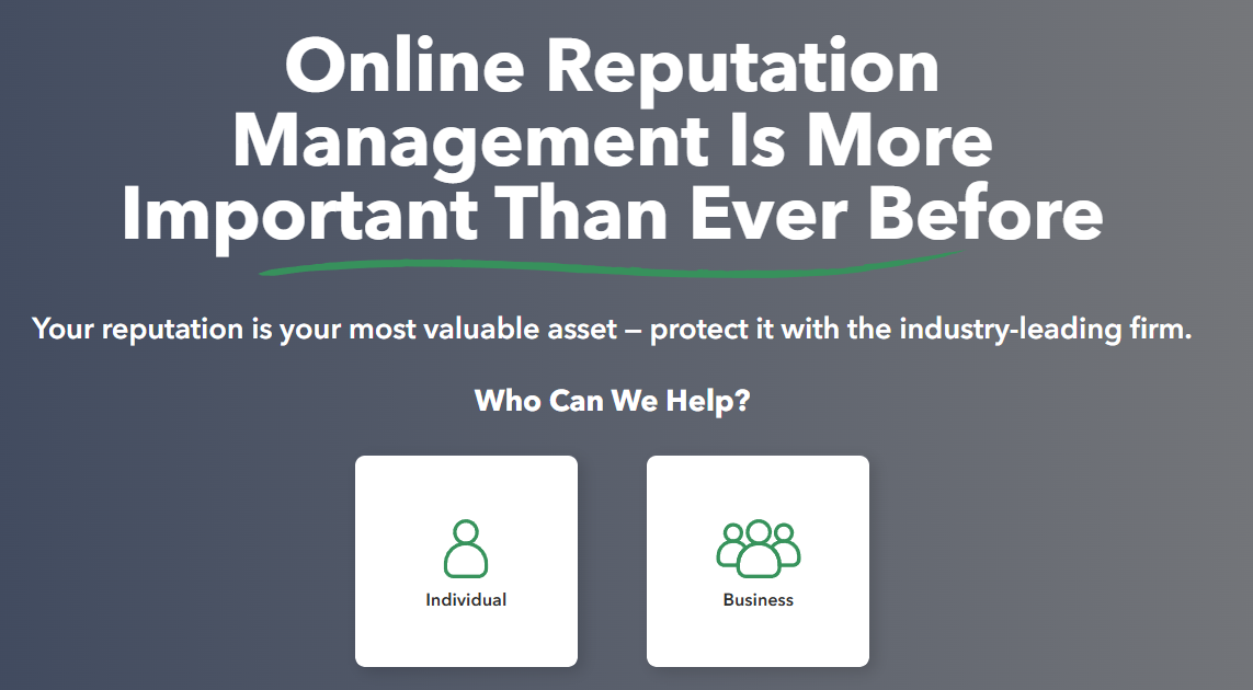 netreputation homepaeg