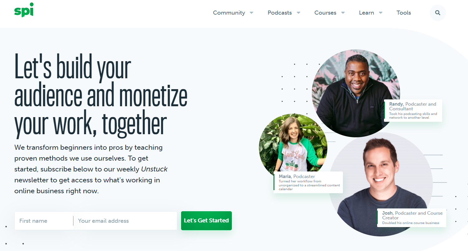 smart passive income homepage