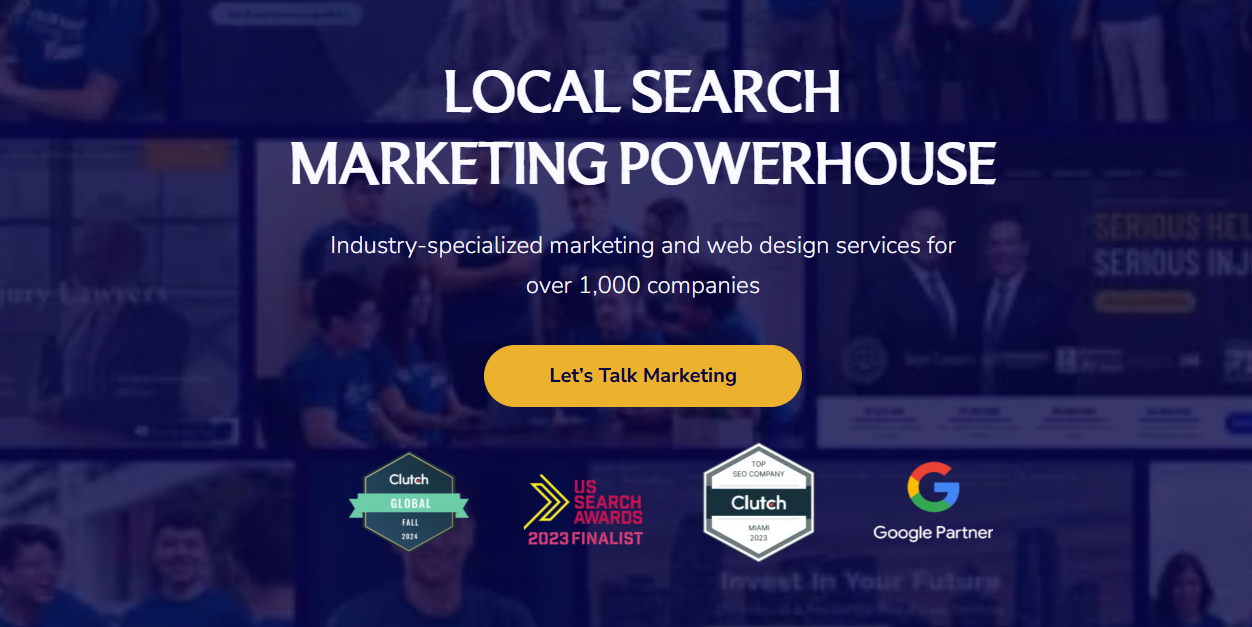 on the map marketing homepage