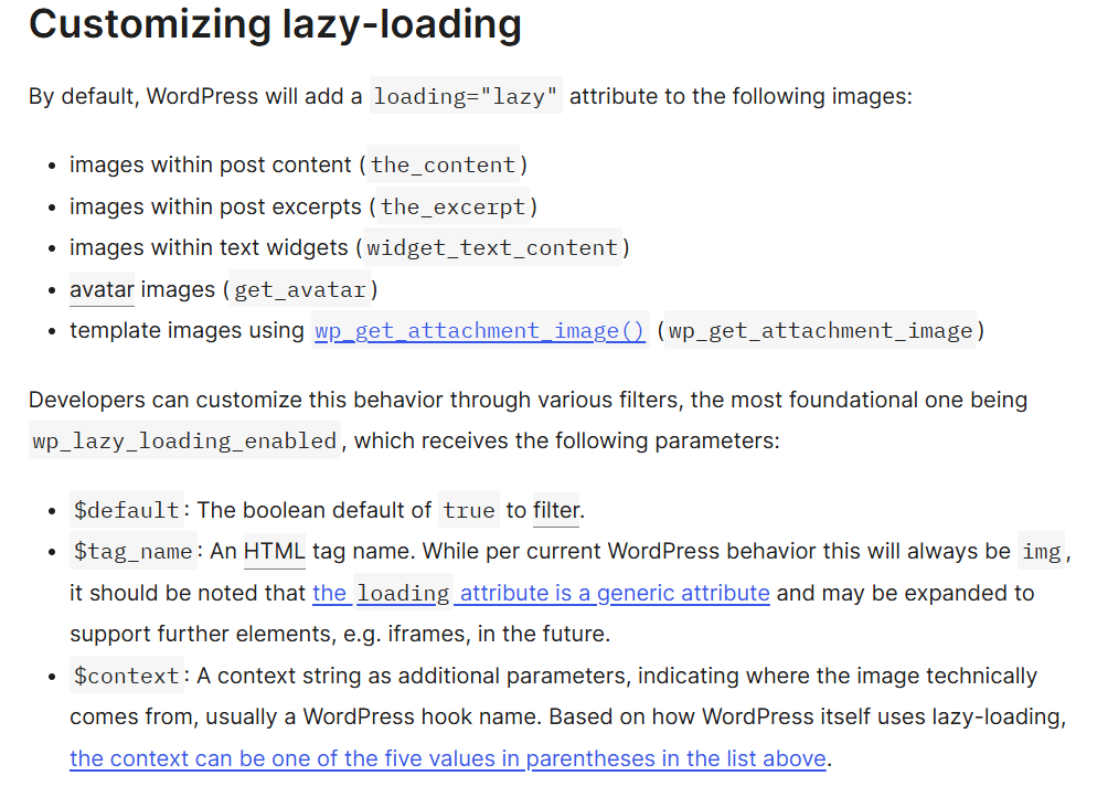 lazy loading in wordpress