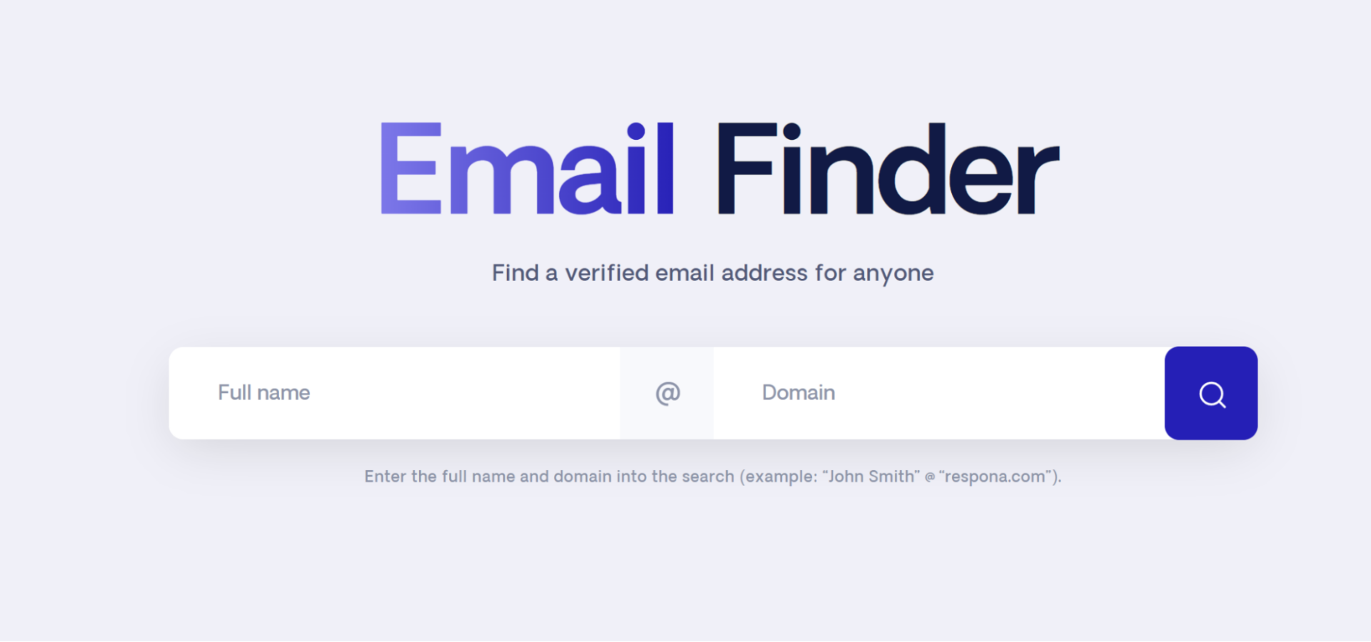 respona free email finder