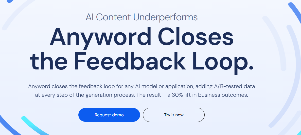 anyword homepage