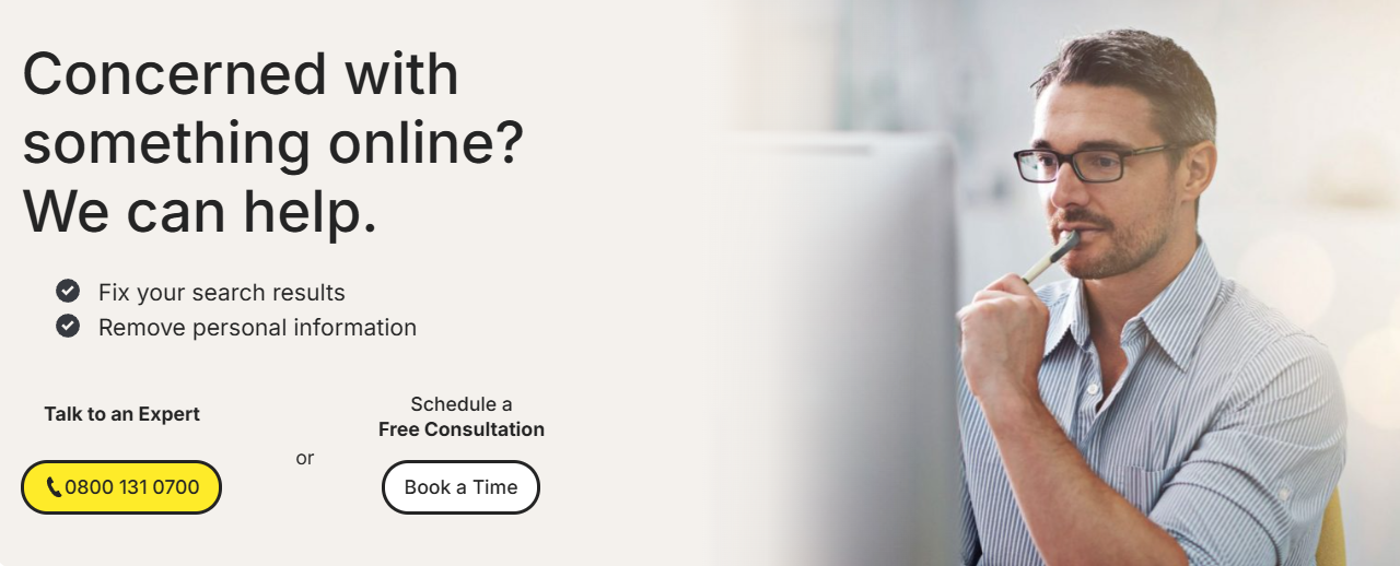 reputationdefender homepage