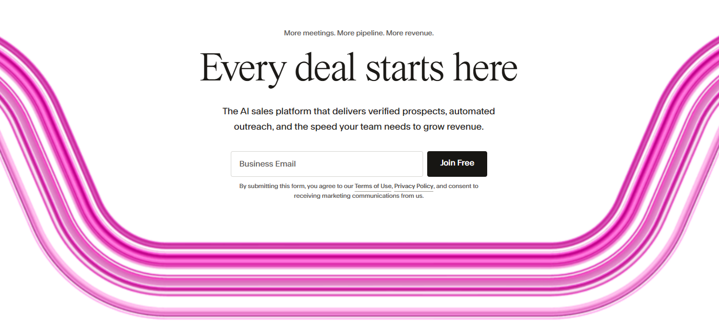 seamless.ai homepage