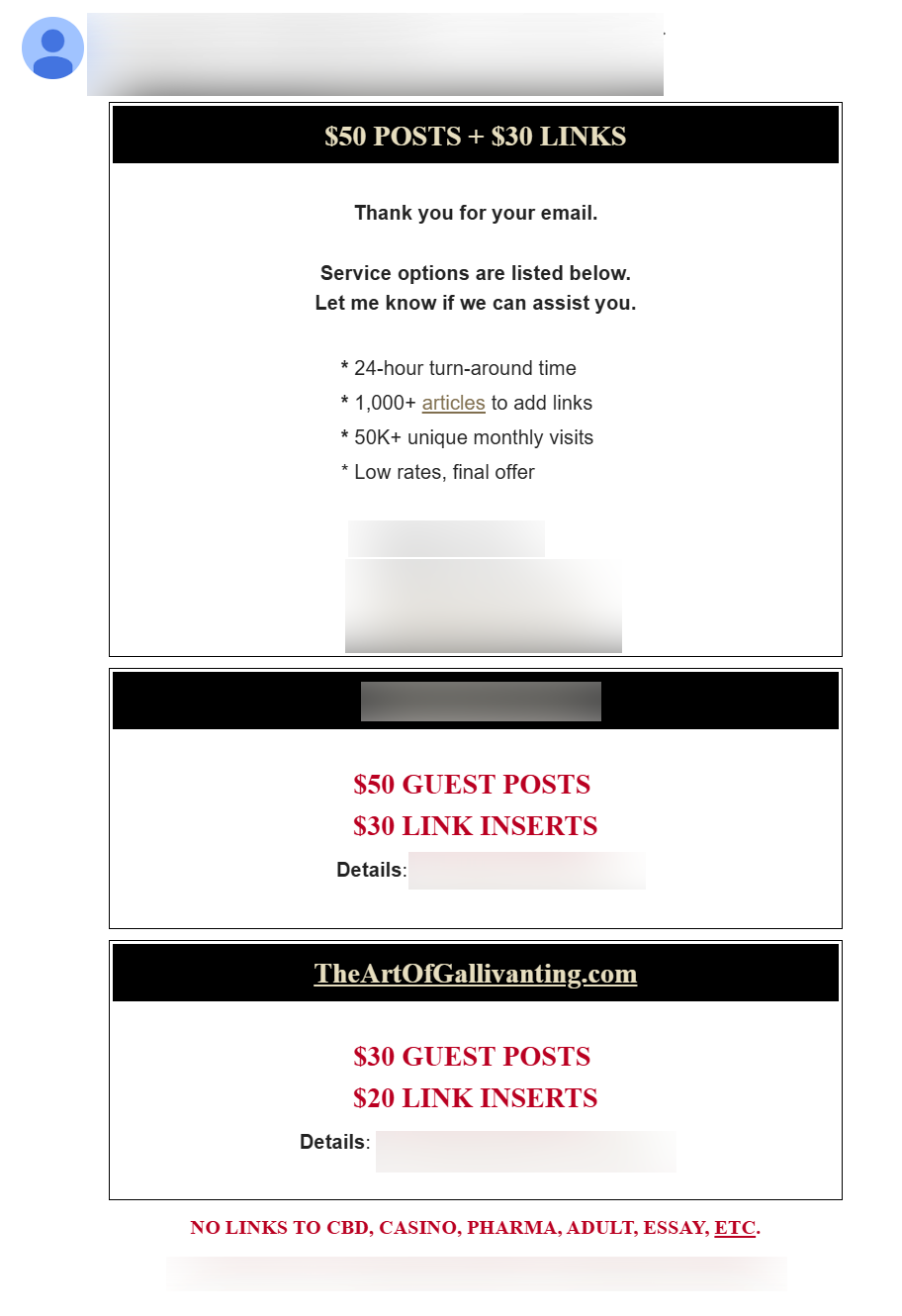 guest posting scam email example