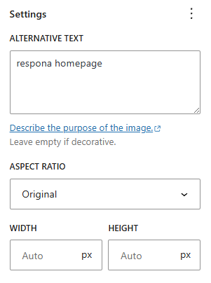 adding image alt text in wordpress