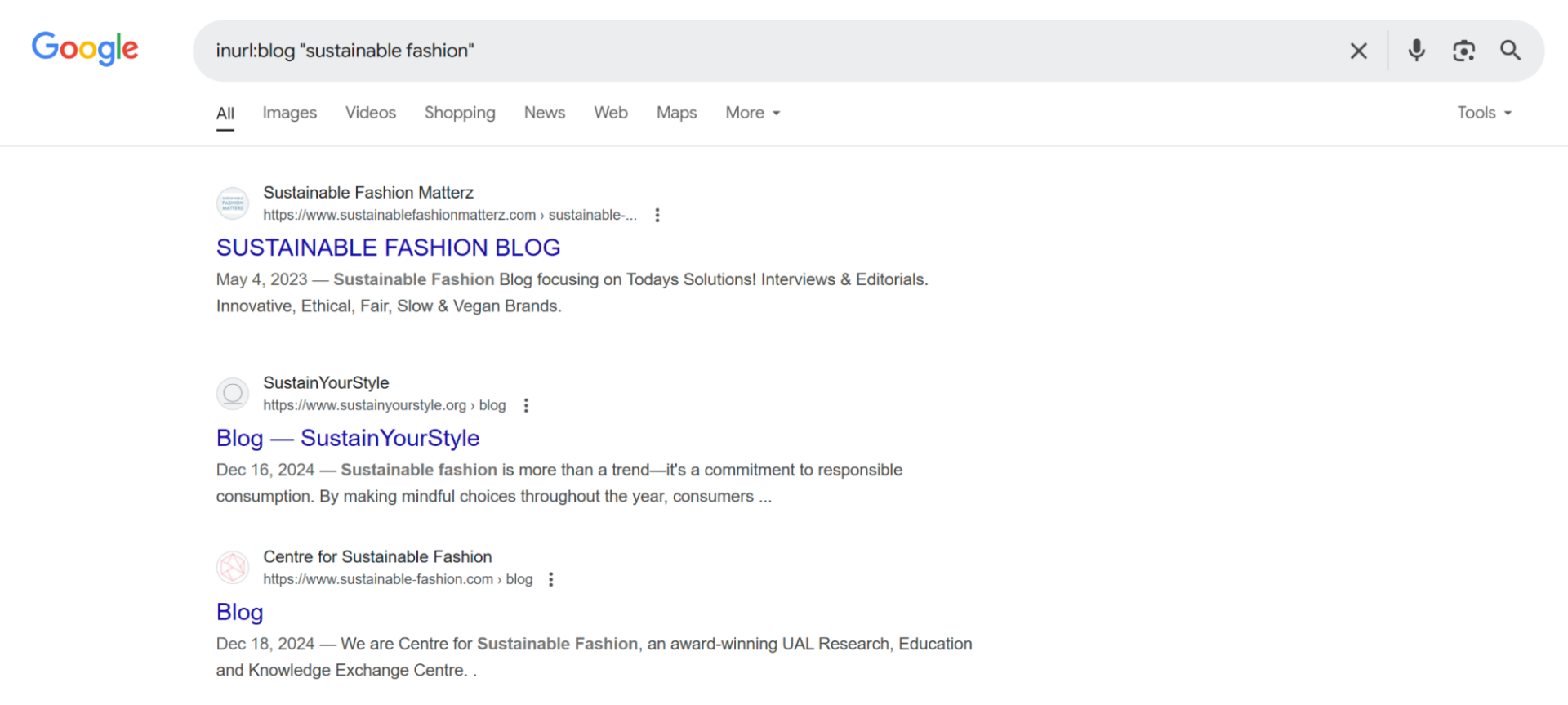 finding blogger outreach opportunities in google