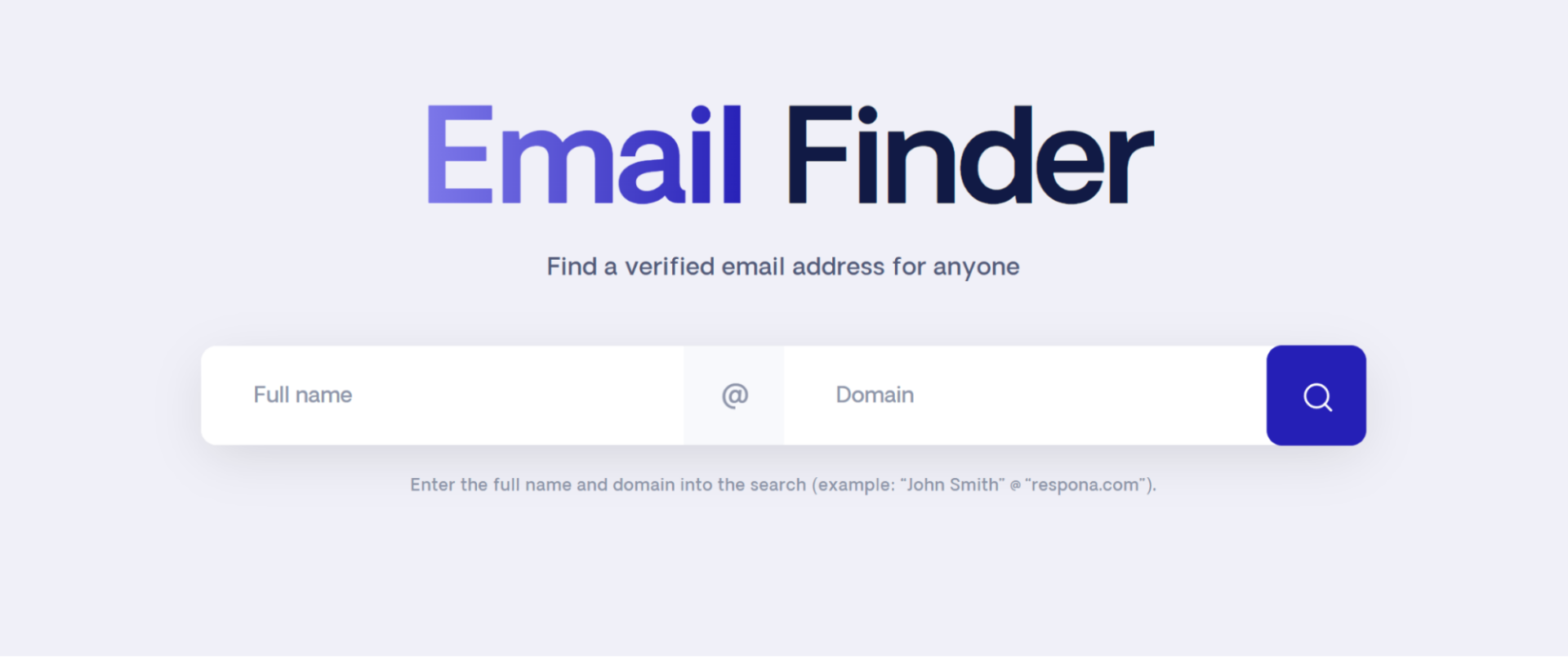 respona email finder