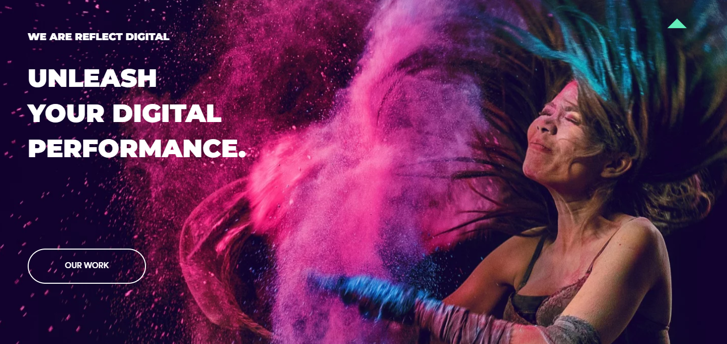 reflect digital homepage