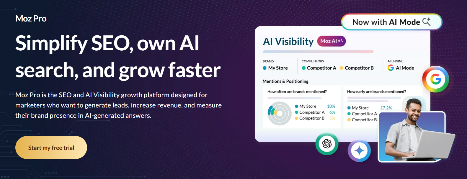 moz pro homepage