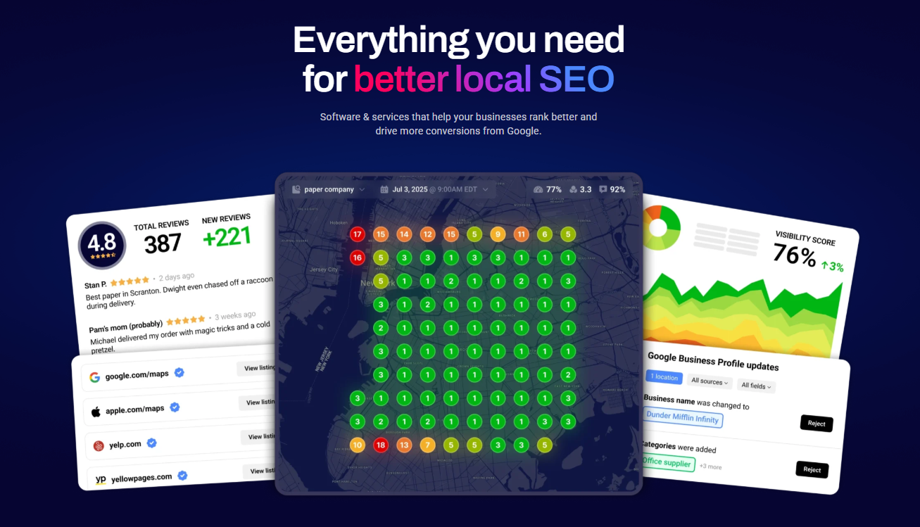 whitespark homepage