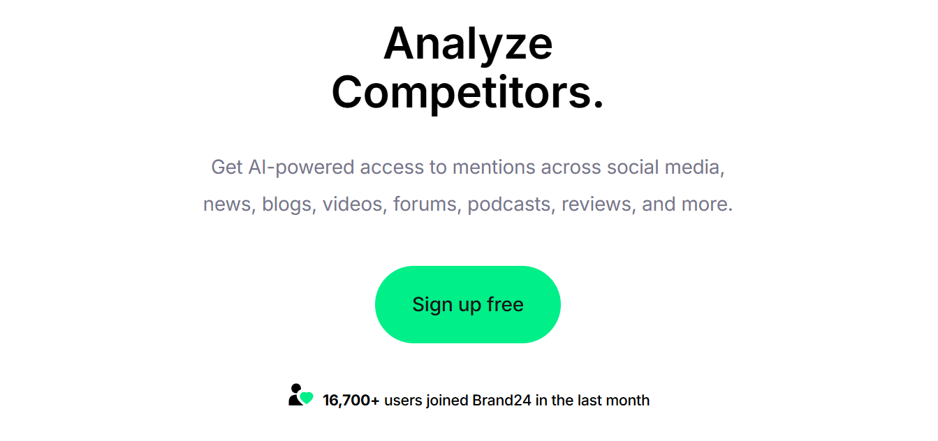 brand24 homepage