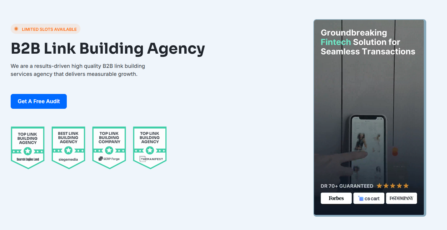 blue tree digital homepage