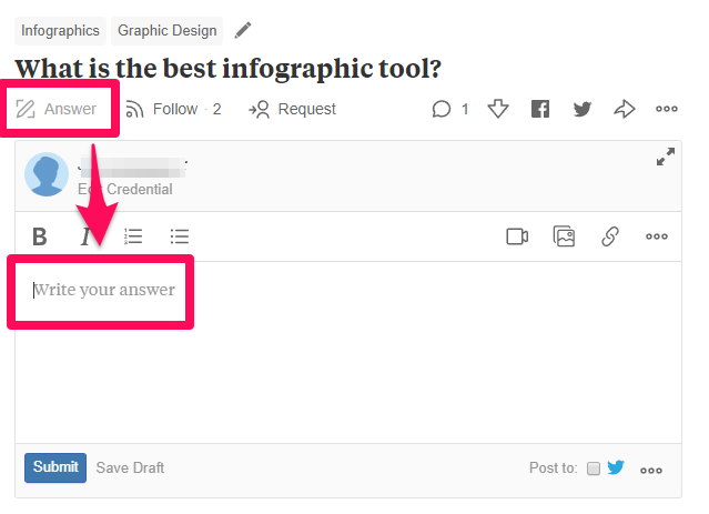 Quora answer